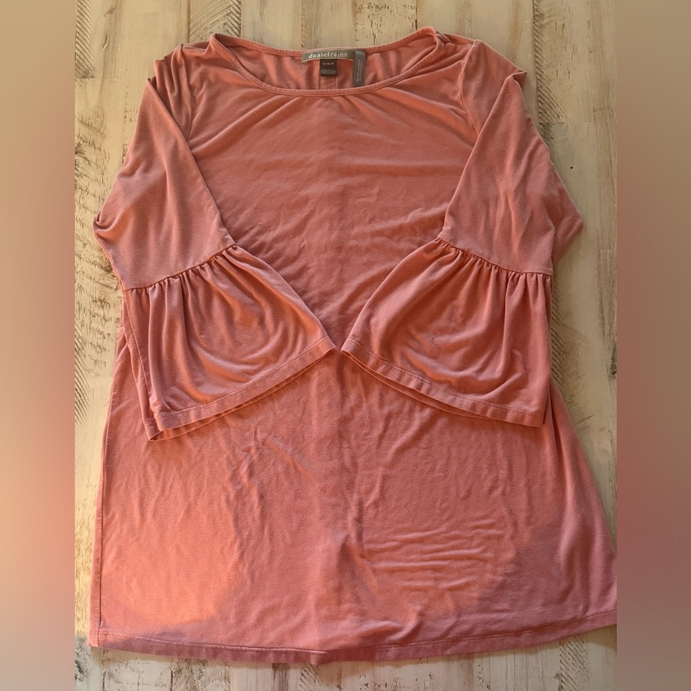 Daniel Rainn Dusty Rose Maternity Top